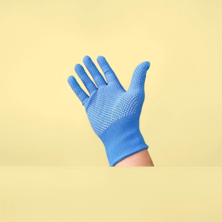 Blue hand protection gloves for both men and women, thickened anti-slip and wear-resistant work gloves Blue hand protection gloves for both men and women, thickened anti-slip and wear-resistant work gloves
